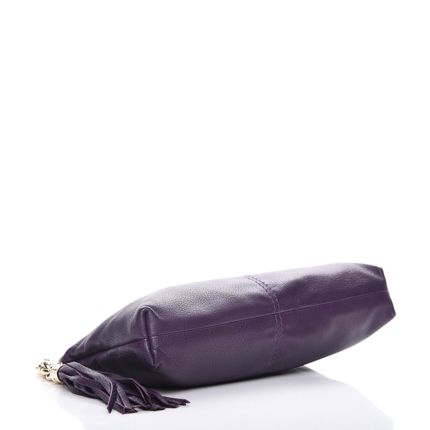 Deerskin Sienna Small Clutch Purple
