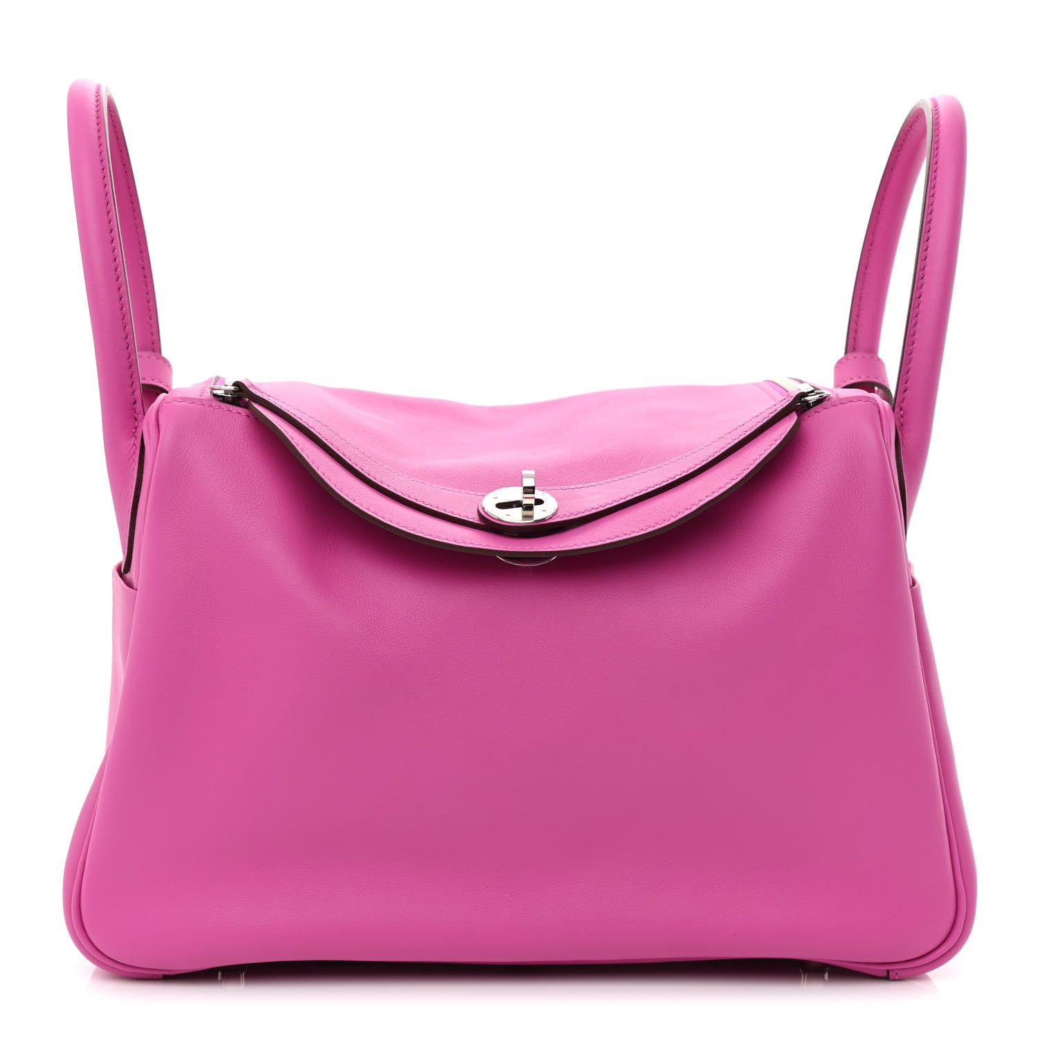 Hermes Swift Epsom Lindy 30 Tressage De Cuir Magnolia Bleu Saphir Craie 1 of 11
