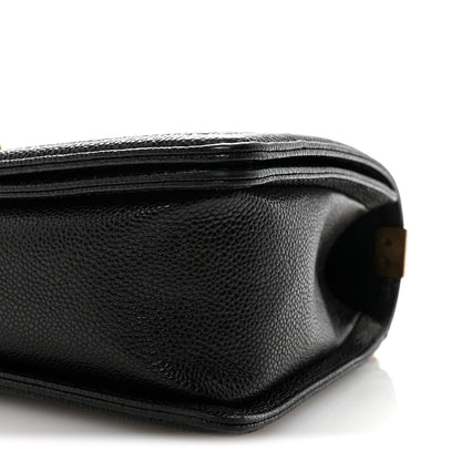 Chanel Caviar Quilted New Medium Boy Flap Black 10 of 10