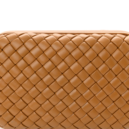 Bottega Veneta Calfskin Intrecciato Knot On Strap Camel 7 of 10