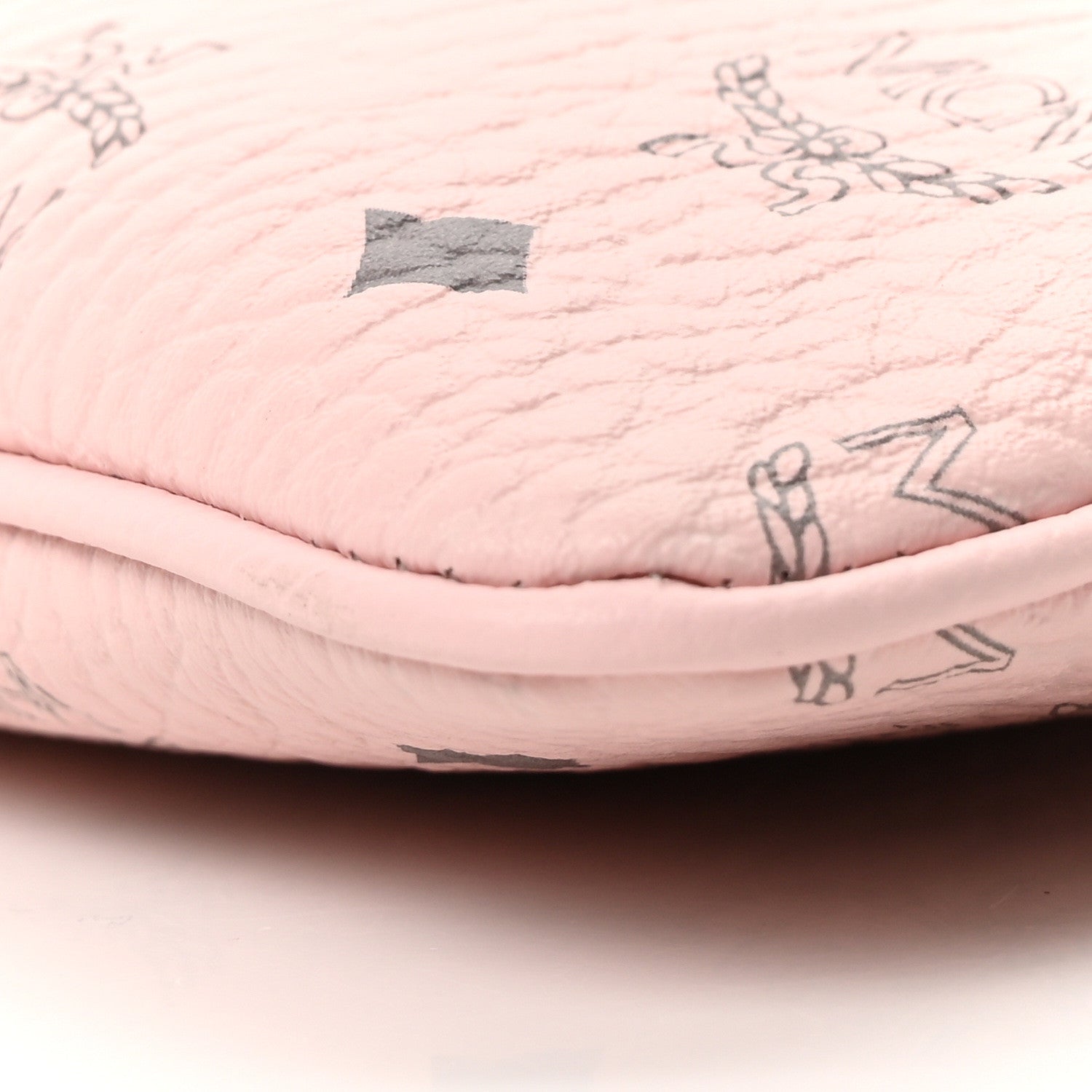 MCM Visetos Medium Crossbody Pouch Powder Pink 10 of 10