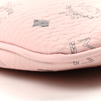MCM Visetos Medium Crossbody Pouch Powder Pink 10 of 10