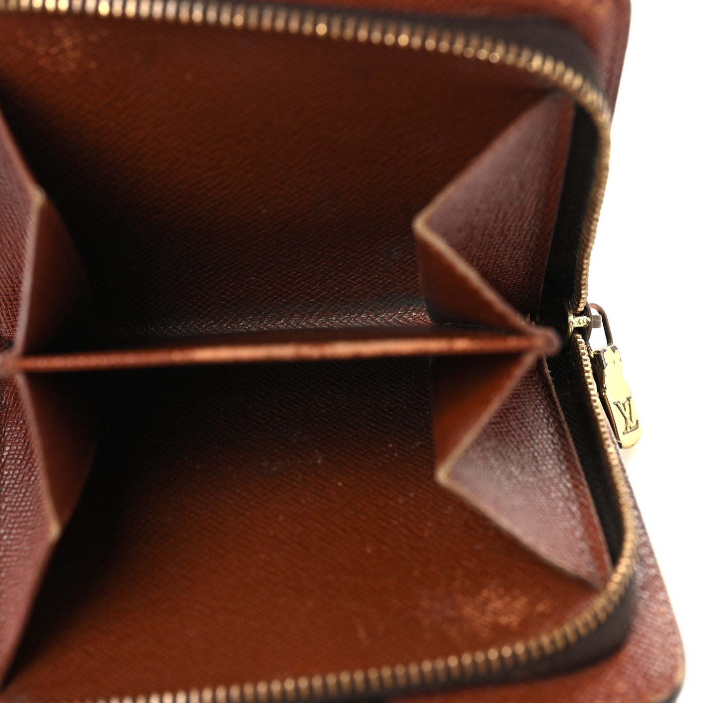 Monogram Compact Zippe Zipped Wallet
