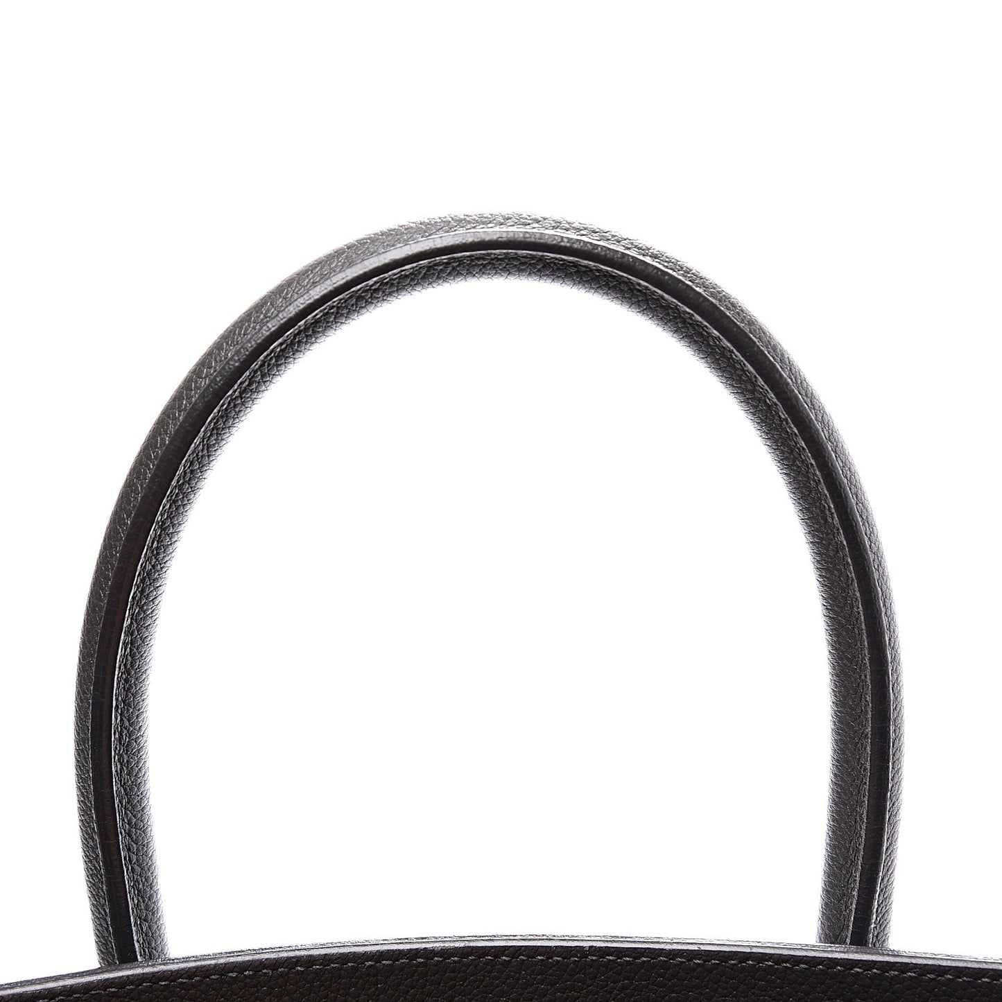 Grained Calfskin Small Sac De Jour Coal