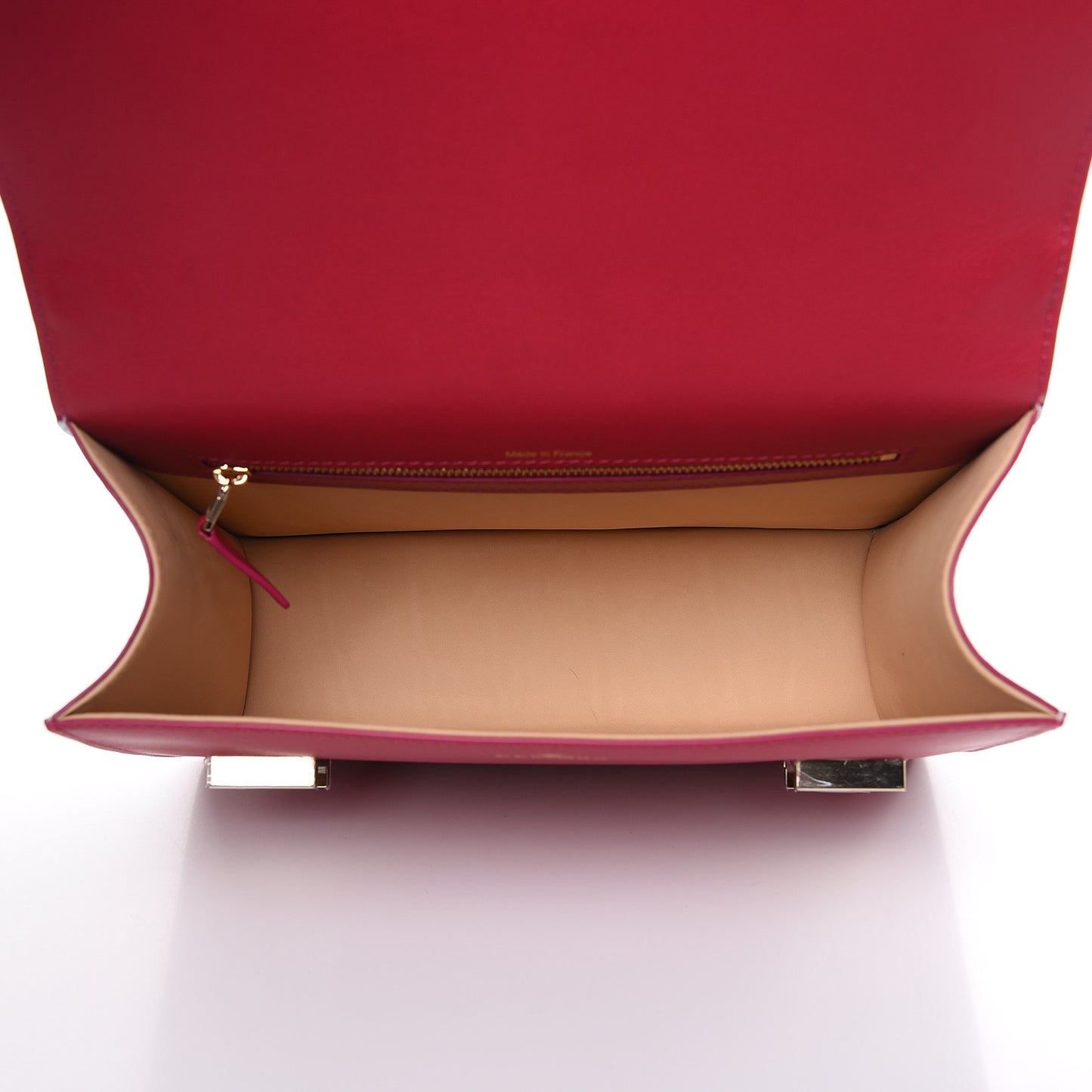 Supple Calfskin Madame PM Chaine Bag Framboise