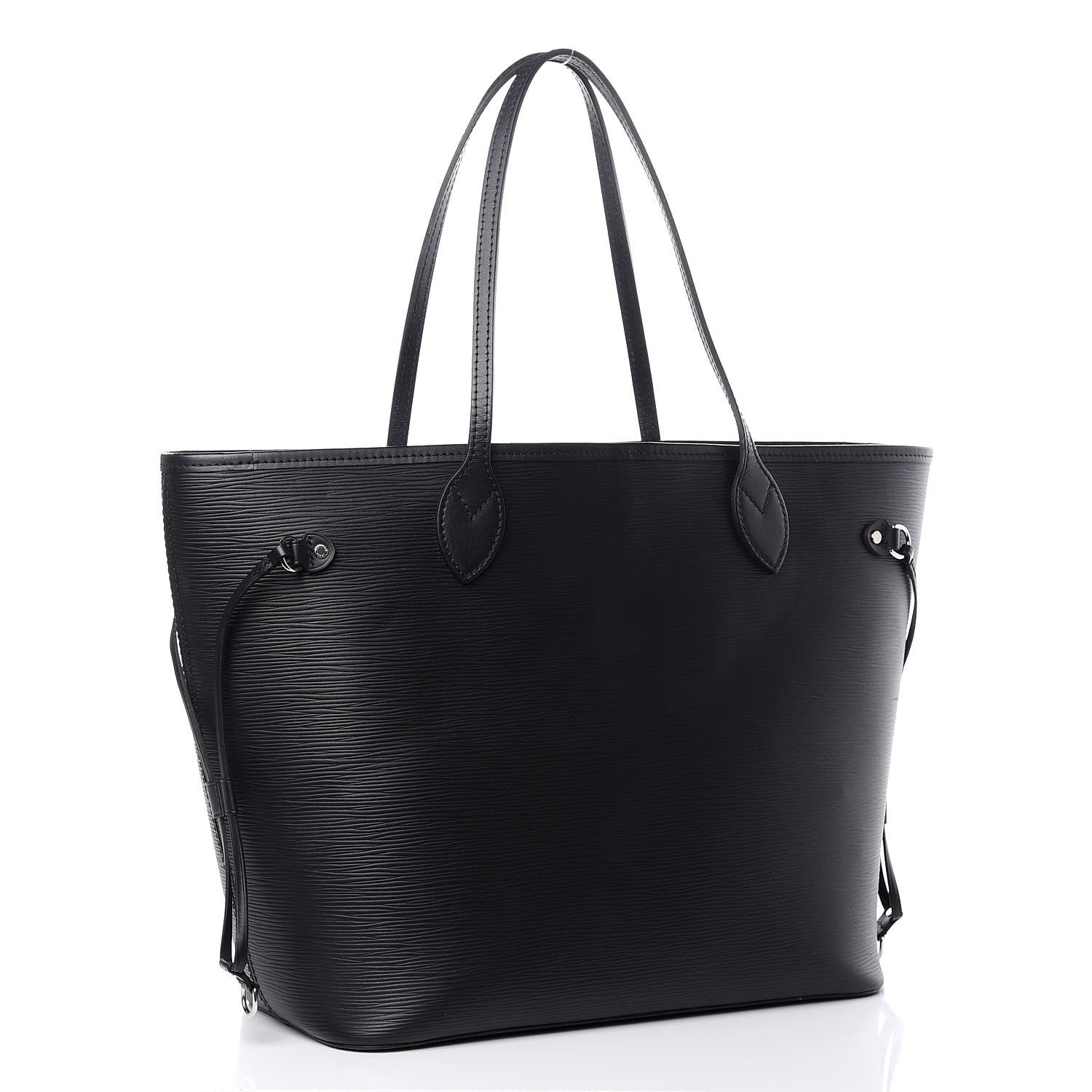 Louis Vuitton Epi Neverfull MM Black 3 of 12