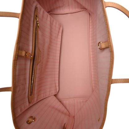Louis Vuitton Damier Azur Neo Neverfull GM Rose Ballerine 8 of 19