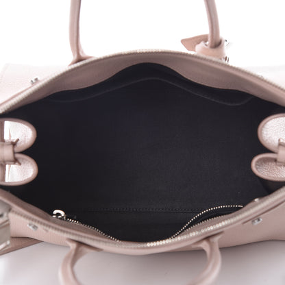 Saint Laurent Grained Calfskin Baby Sac De Jour Souple Rose 7 of 14