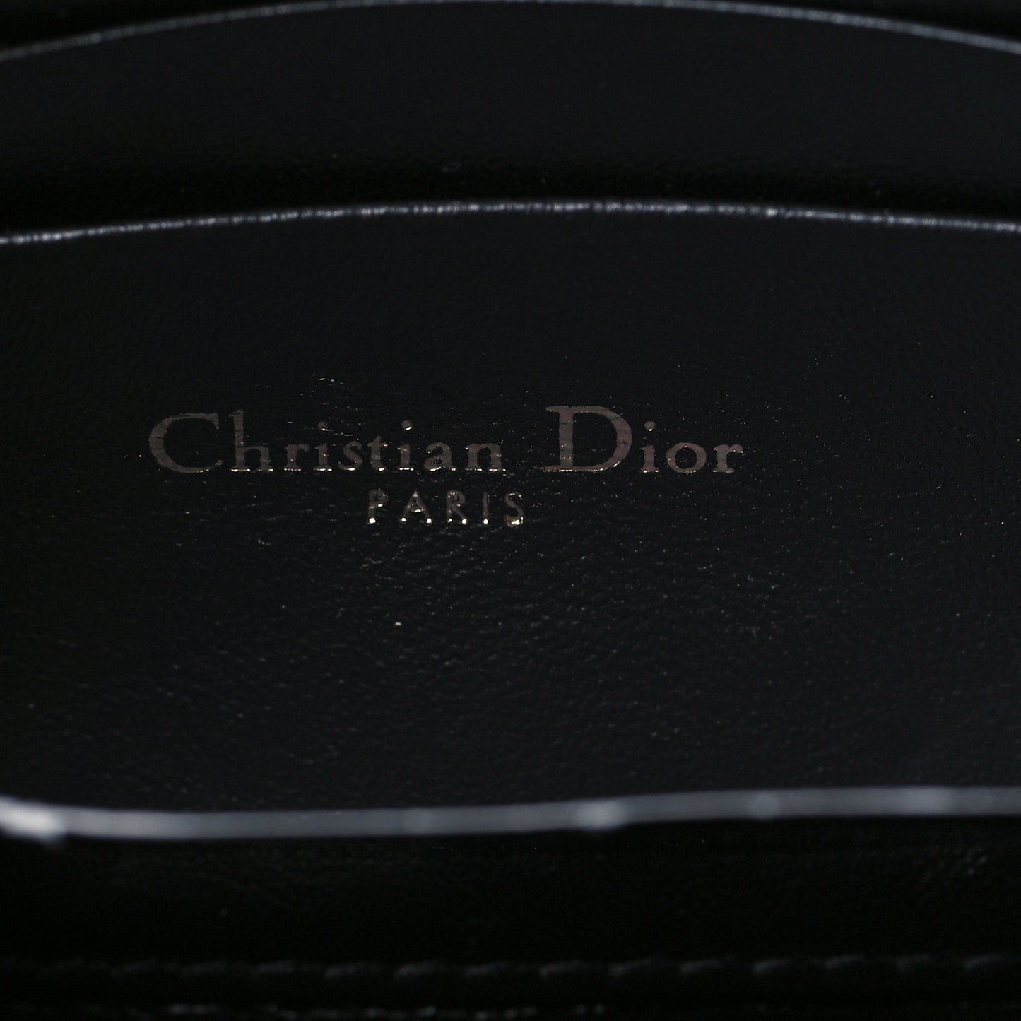 Calfskin Macrocannage Mini Caro Bag Black