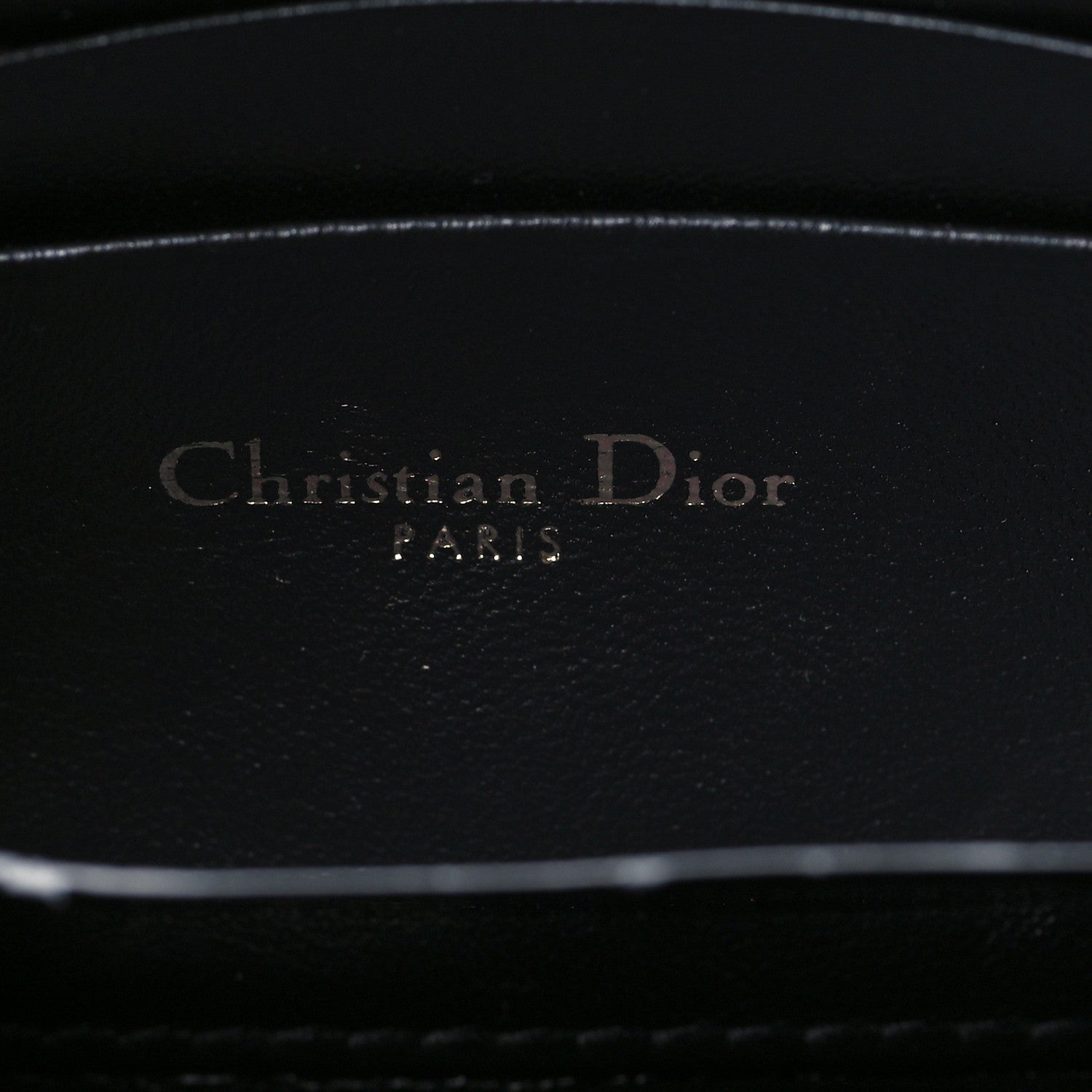 Christian Dior Calfskin Macrocannage Mini Caro Bag Black 6 of 9