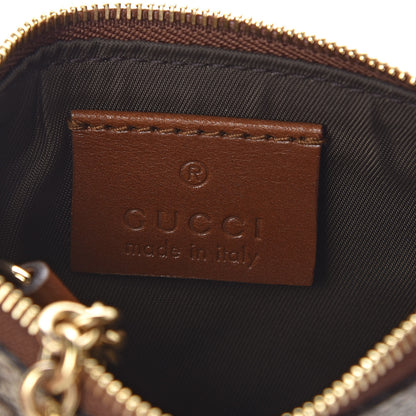 Gucci GG Supreme Monogram Key Case Brown 6 of 7