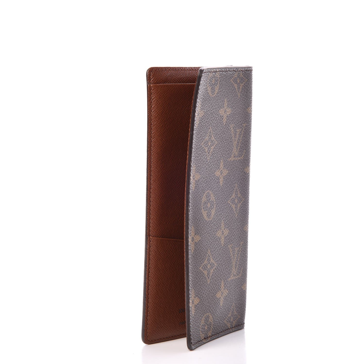 Louis Vuitton Monogram Porte Valeurs Checkbook Wallet 3 of 12