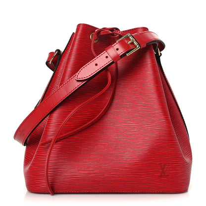 Louis Vuitton Epi Petit Noe Castillan Red 1 of 10