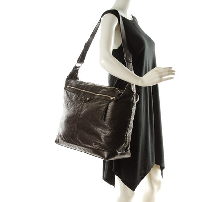 Balenciaga Agneau Courier Cigare Fonce 2 of 7