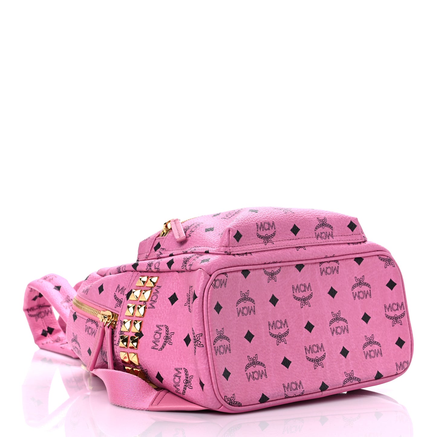 Visetos Small Side Stud Stark Backpack Pink