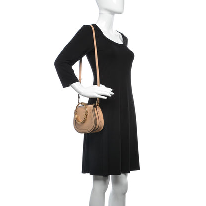 Chloe Patent Suede Small Nile Bracelet Bag Blush Nude 2 of 9