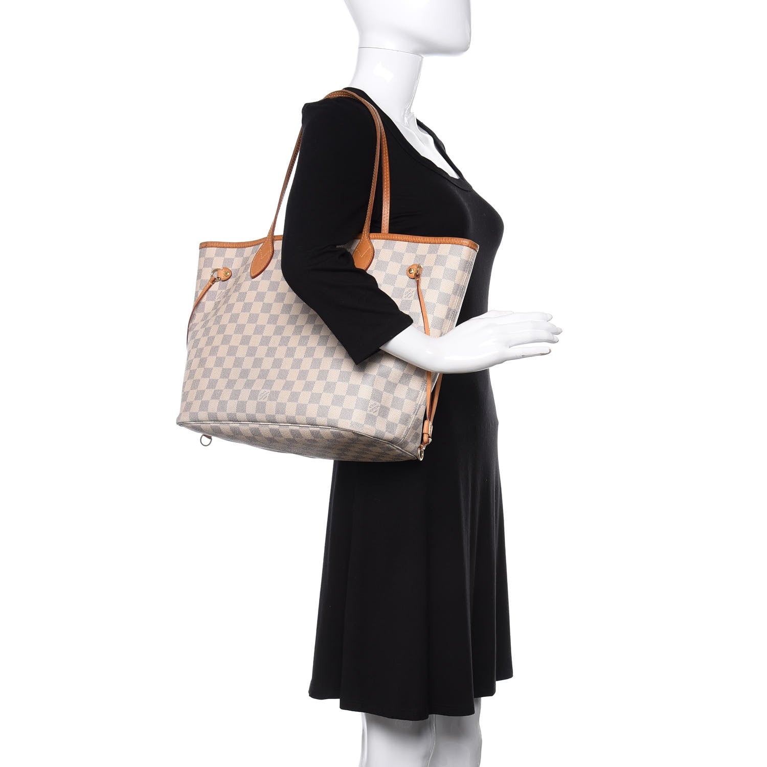 Louis Vuitton Damier Azur Neo Neverfull MM 2 of 12