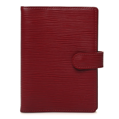 Louis Vuitton Epi Small Ring Agenda Cover Red 1 of 11
