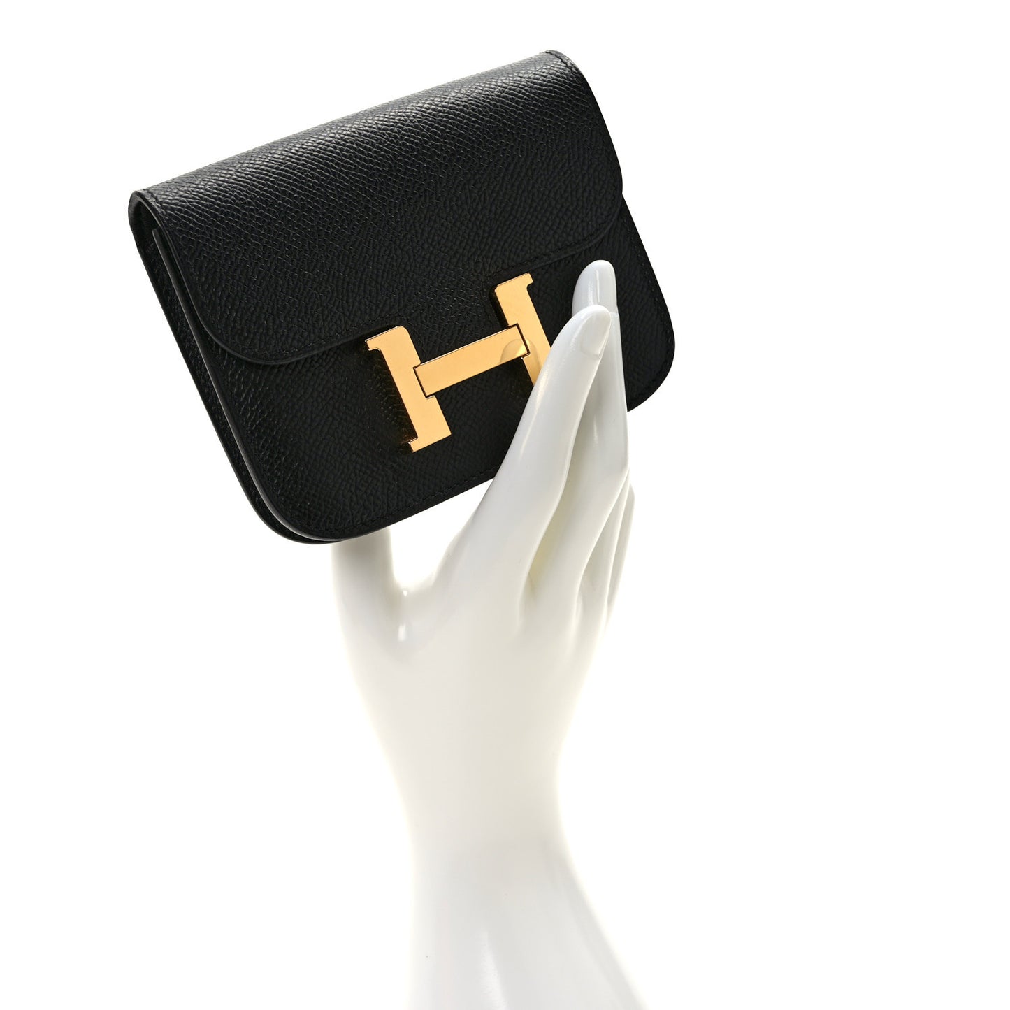 Epsom Constance Slim Wallet Black