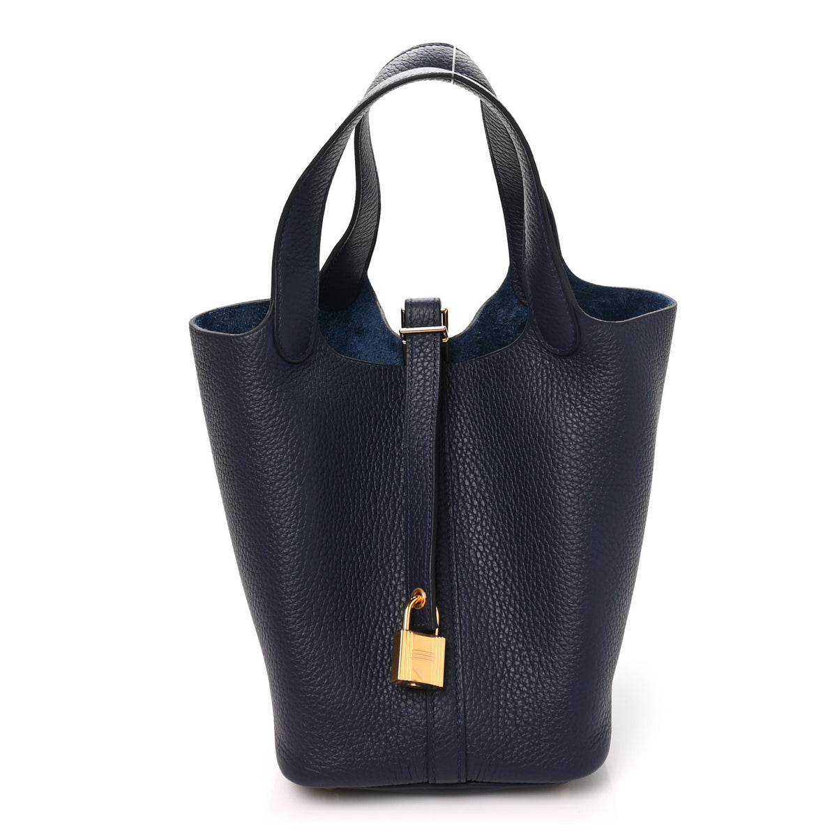 Taurillon Clemence Picotin Lock 18 PM Bleu Nuit