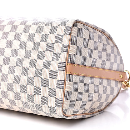 Louis Vuitton Damier Azur Speedy Bandouliere 30 8 of 12