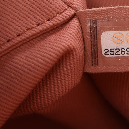 Chanel Canvas Deauville Small Tote Pink 7 of 14