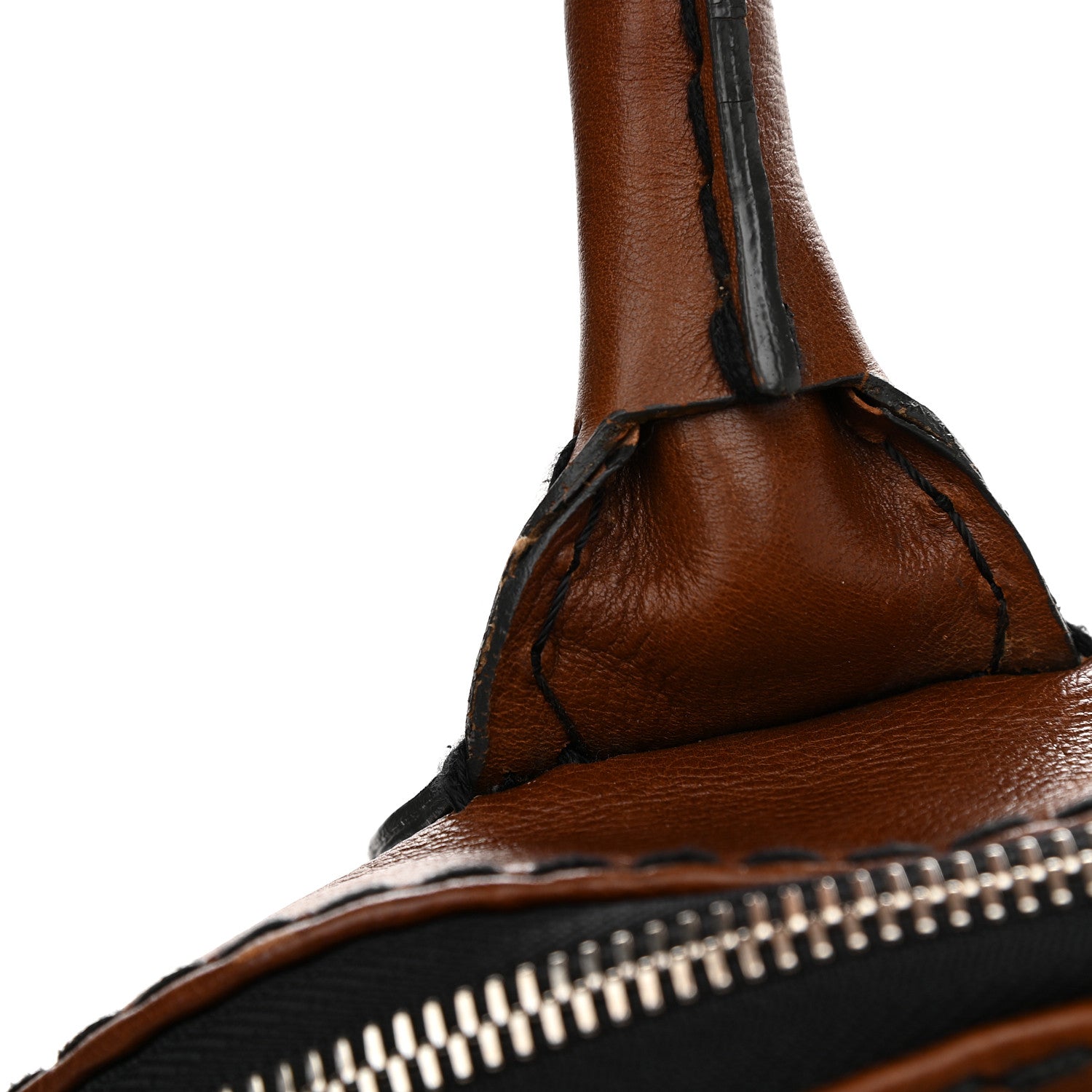 Chloe Calfskin Edith Dome Bowler Muscade 13 of 15