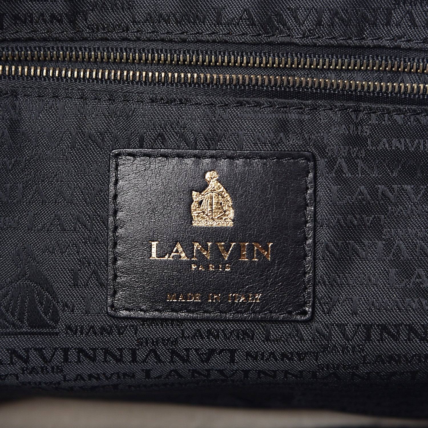 Lanvin Lambskin Quilted Amalia Cabas Tote Cherry 6 of 10