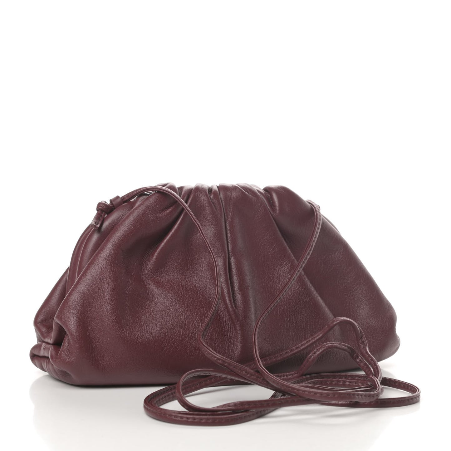 Butter Calfskin The Mini Pouch Bordeaux