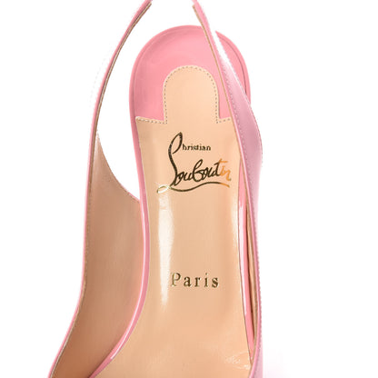 Christian Louboutin Patent Fifi Sling 85 Pumps 39.5 Dolly 7 of 8