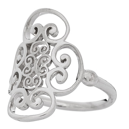 Tiffany Sterling Silver Paloma Picasso Venezia Goldoni Quadruplo Ring 53 6.5 3 of 6