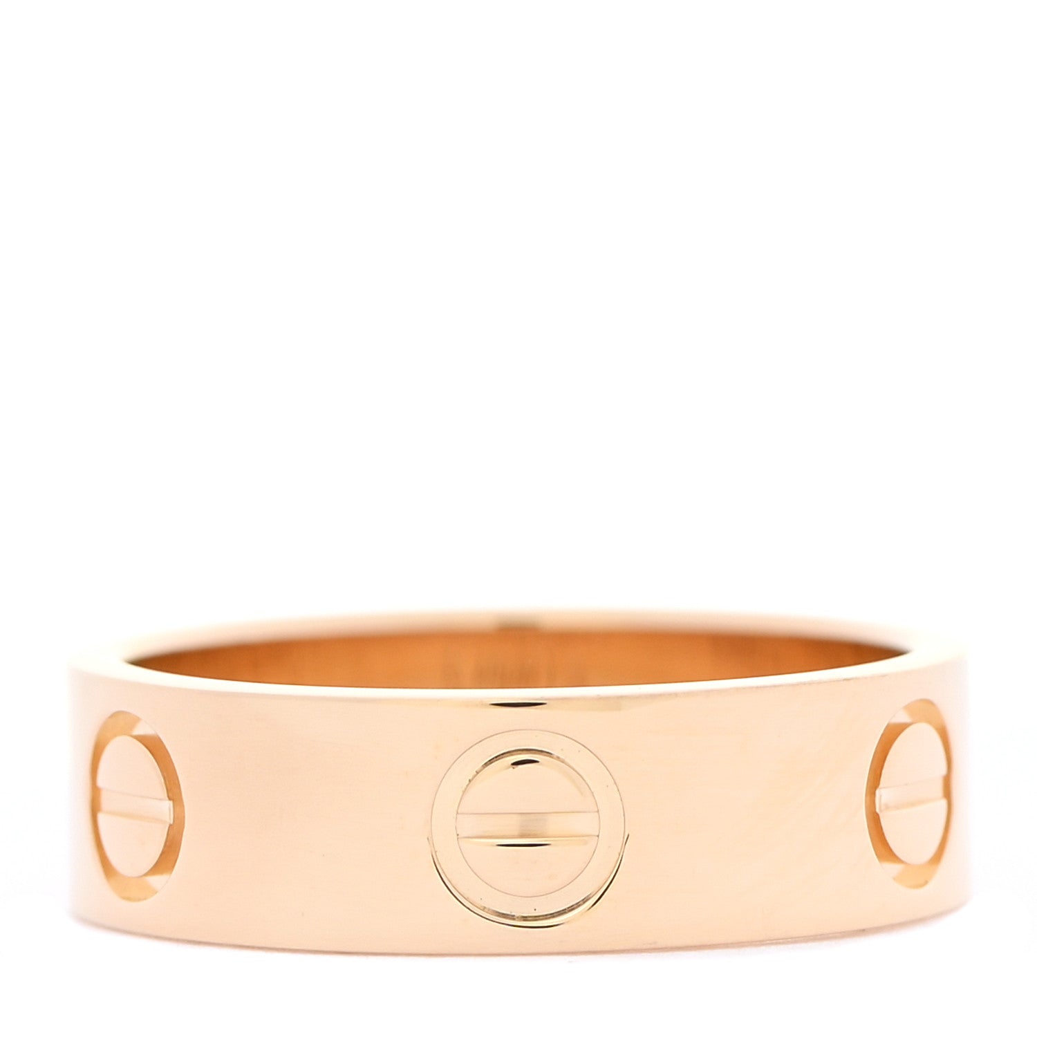 Cartier 18K Yellow Gold 5.5mm LOVE Ring 52 6 3 of 5