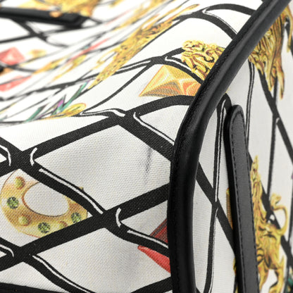 MCM Visetos Medium Project Reversible Shopper Tote Cognac 16 of 23