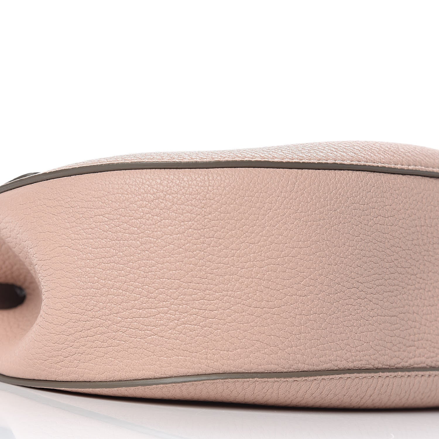 Chloe Grained Lambskin Drew Shoulder Bag Cement Pink 7 of 9