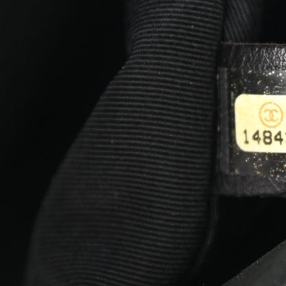 Chanel Iridescent Calfskin Large Chic Quilt Flap Black 7 of 11