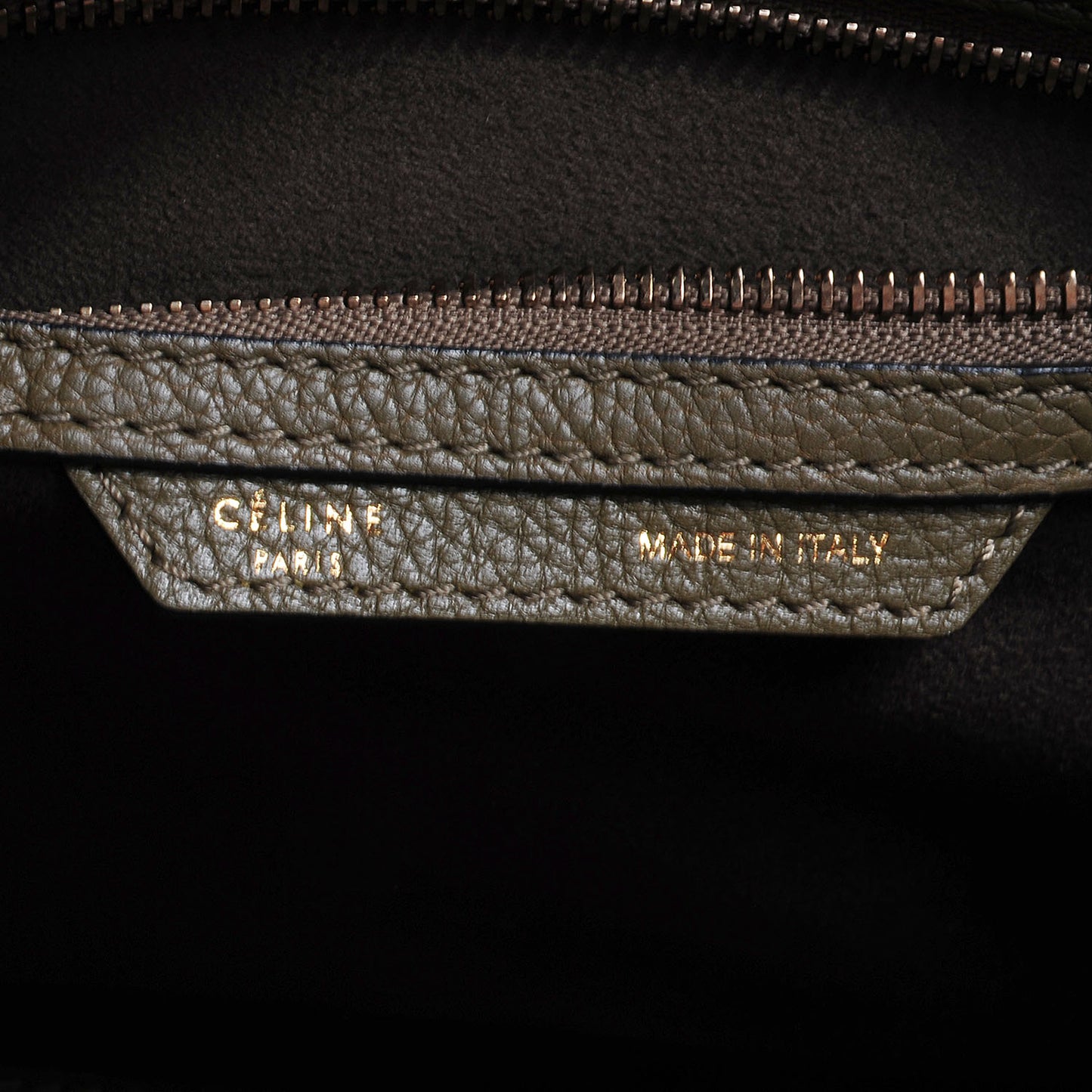 Drummed Leather Micro Luggage Bag Jungle