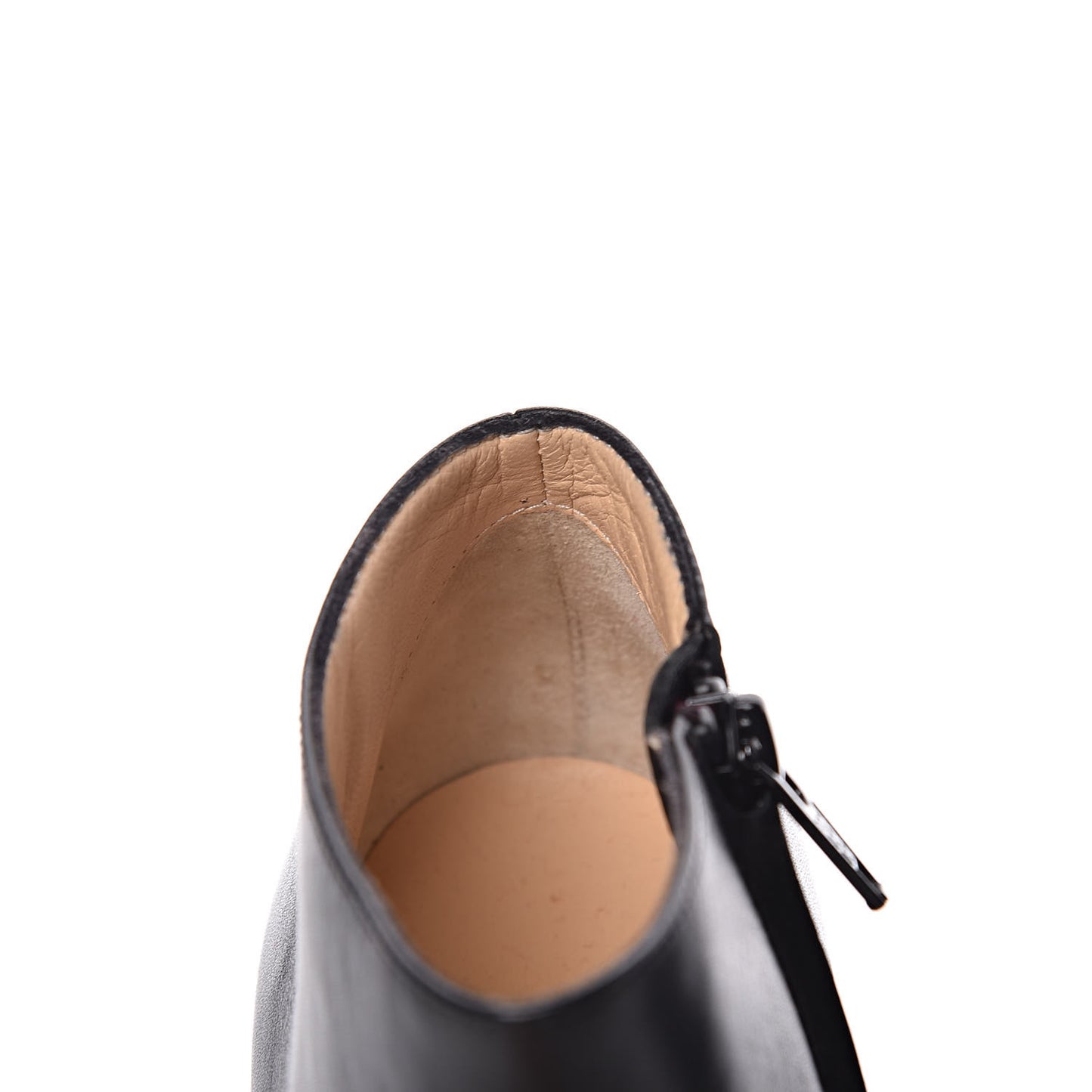 Calfskin Bella Top 120 Ankle Boots 35 Black