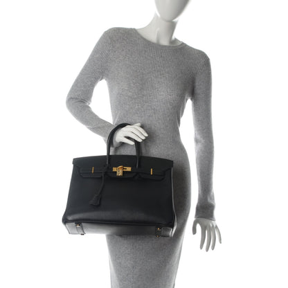 Hermes Ardennes Birkin 35 Black 2 of 24