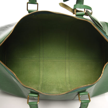 Louis Vuitton Epi Keepall 50 Borneo 6 of 22