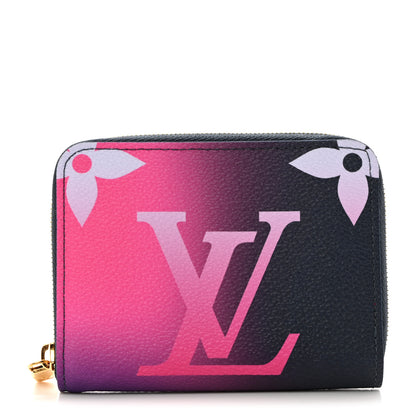 Louis Vuitton Monogram Giant Spring In The City Zippy Coin Purse Midnight Fuchsia 1 of 7