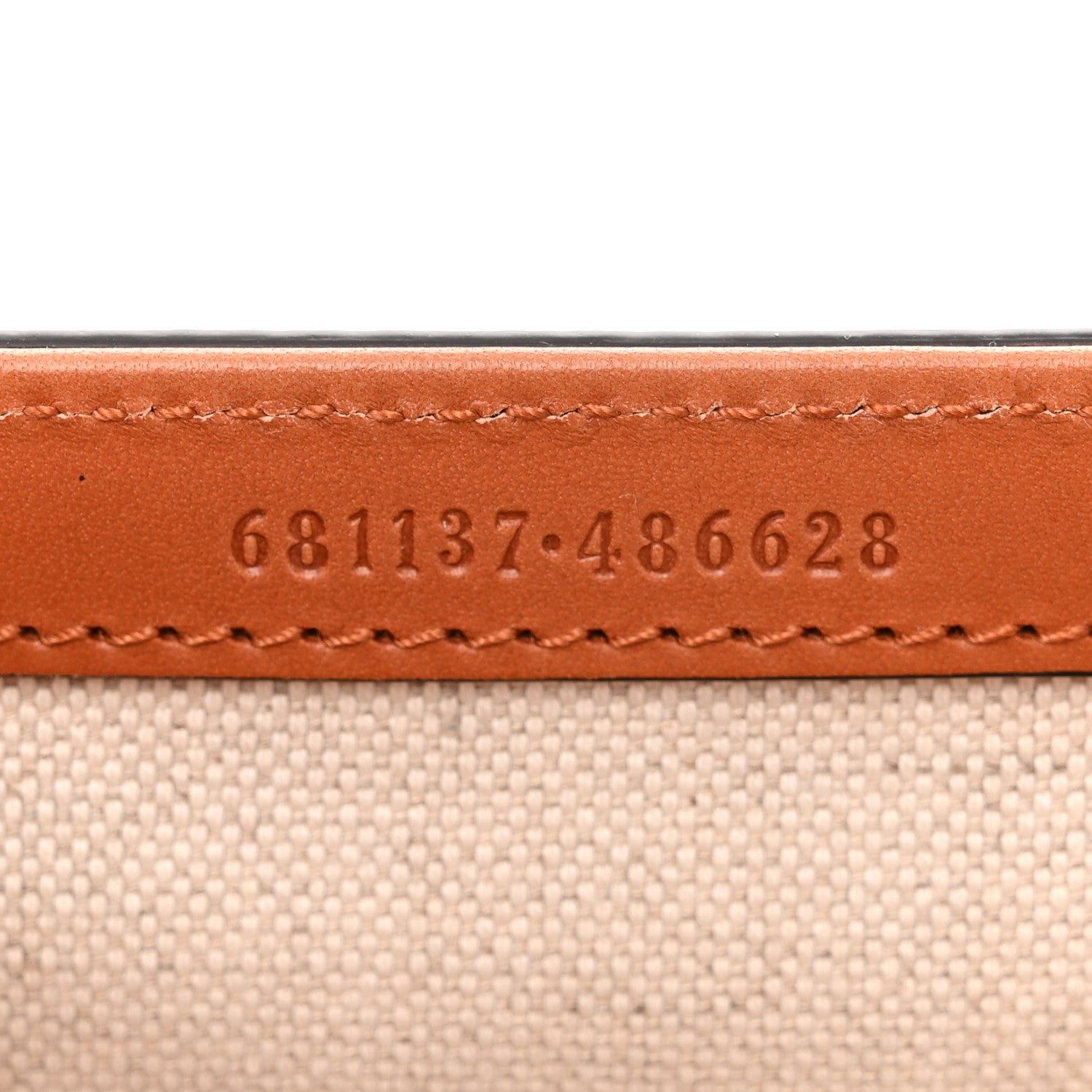 Gucci GG Supreme Monogram Web Bamboo Mini 1947 Belt Bag 85 34 Beige 7 of 10
