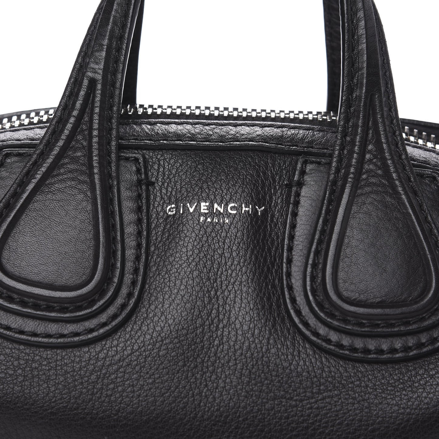 Waxed Calfskin Micro Nightingale Black