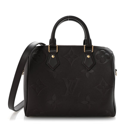 Louis Vuitton Empreinte Monogram Giant Speedy Bandouliere 25 Wine 1 of 10