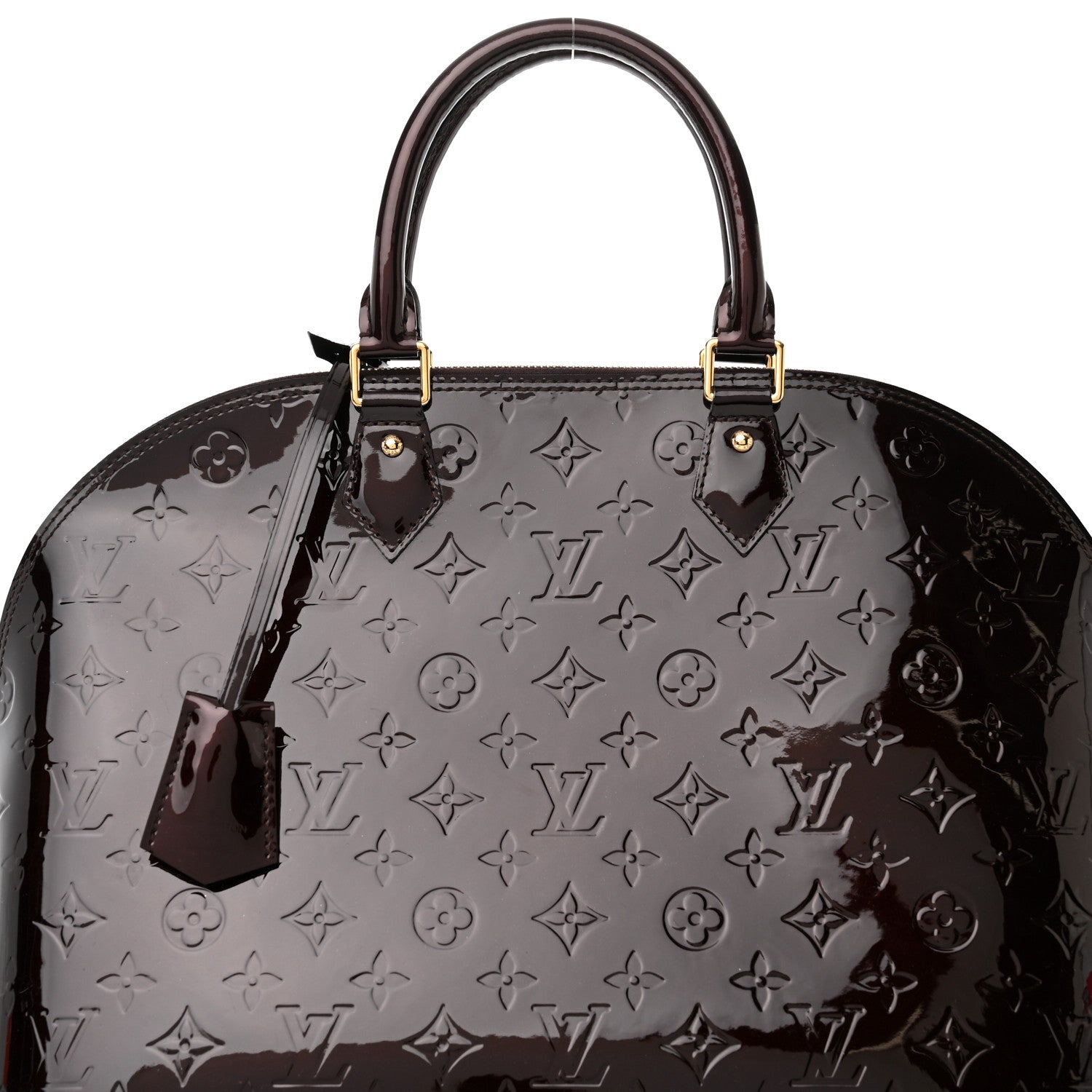 Louis Vuitton Vernis Alma GM Amarante 8 of 11