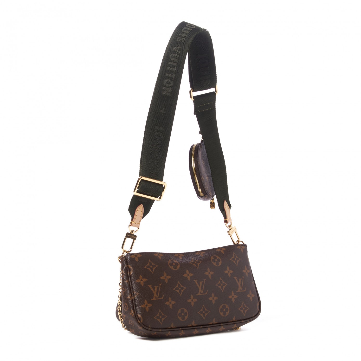 Louis Vuitton Monogram Multi Pochette Accessories Kaki 3 of 11