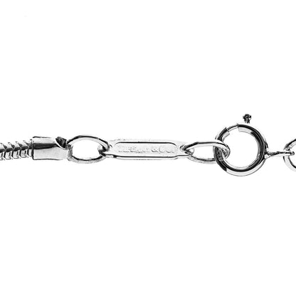 Tiffany Sterling Silver 1837 Bar Pendant Necklace 5 of 5