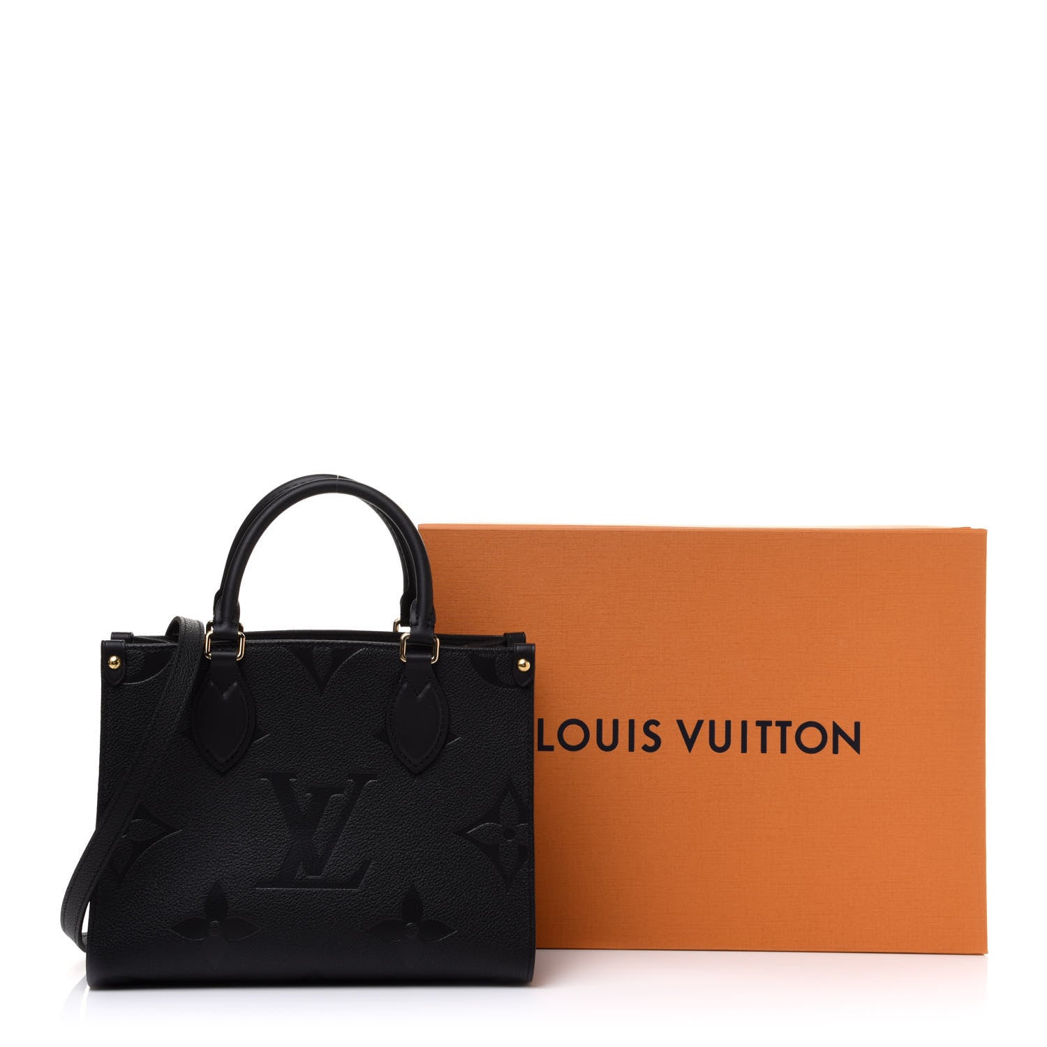 Louis Vuitton Empreinte Monogram Giant Onthego PM Black 9 of 9