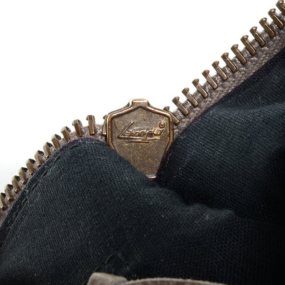Balenciaga Agneau Classic Hardware Flat Handle Clutch Gris Poivre 11 of 11