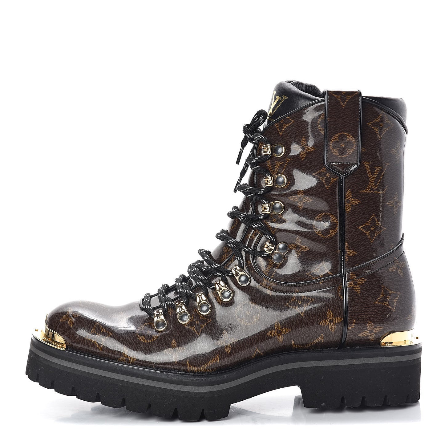 Monogram Glaze Mens Outland Ankle Boots 8 Ebene