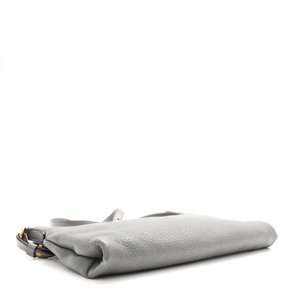 Prada Vitello Phenix Zippered Shoulder Bag Marmo 4 of 12